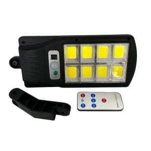 WellHise 1200-2 Solar Kumandalı Çift Pilli Ledli Sokak Bahçe Lambası