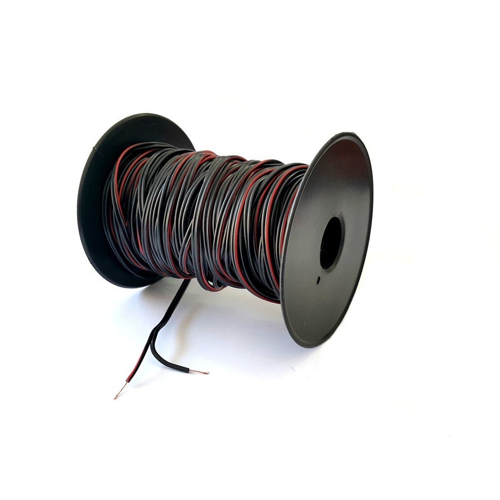 electroon 2x0,50mm Siyah Hoparlör Kablosu 40Metre