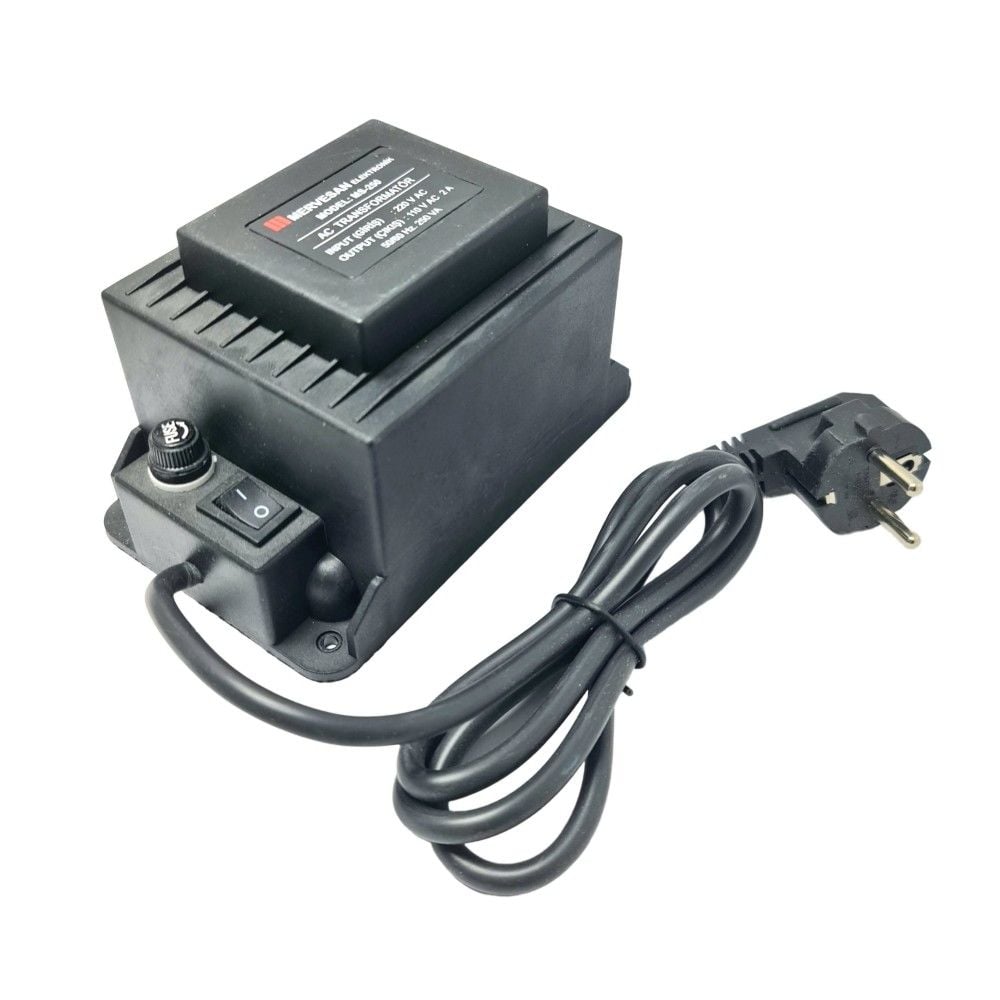 Mervesan 250Watt 220V-110V AC-AC Dönüştürücü Konvertör MS-250