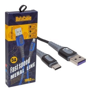 Powermaster 5Amper Type-C Hızlı Şarj Data Kablosu Pm-3785