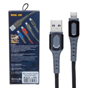 Powermaster 5Amper Lightning Hızlı Şarj Data Kablosu PM-3787