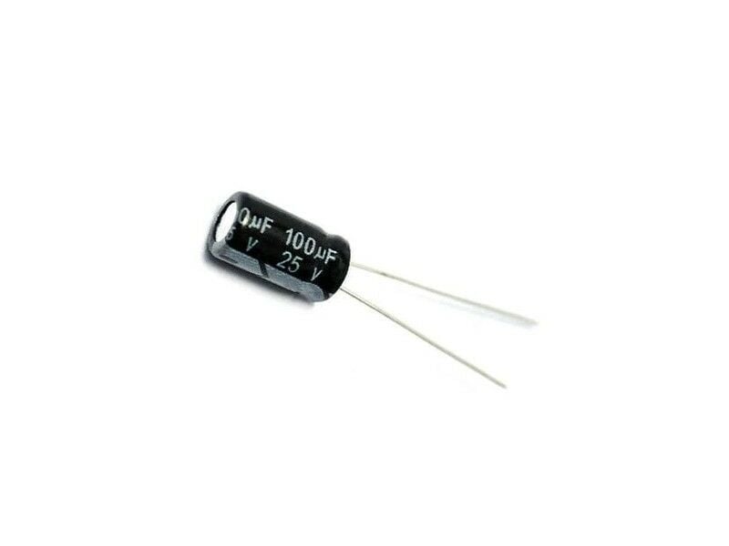 100MF 25V Elektrolitik Kondansatör
