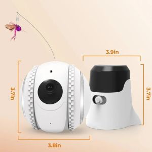 Avenir AV-S500 Lazerli Hareketli Kedi Oyuncağı Hd Kameralı Robot Full Hareket Algılama