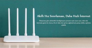 Xiaomi Mi Router 4C 300Mbps 2.4GHz Kablosuz 4 Antenli