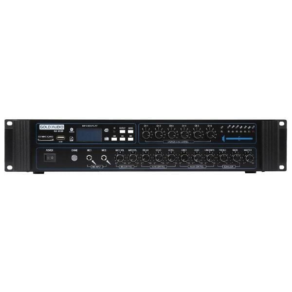 Gold Audio GA6150 150W BT/USB/SD 6 Zonlu Hat Trafolu Anfi