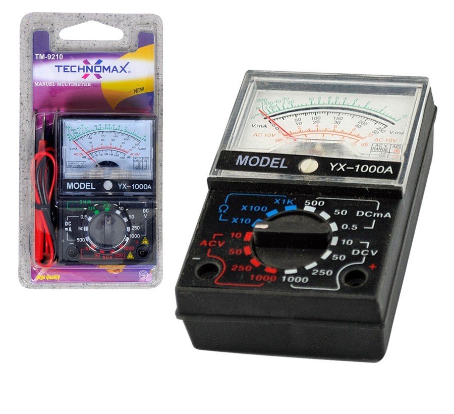 Technomax YX-1000A Mini Analog Multimetre