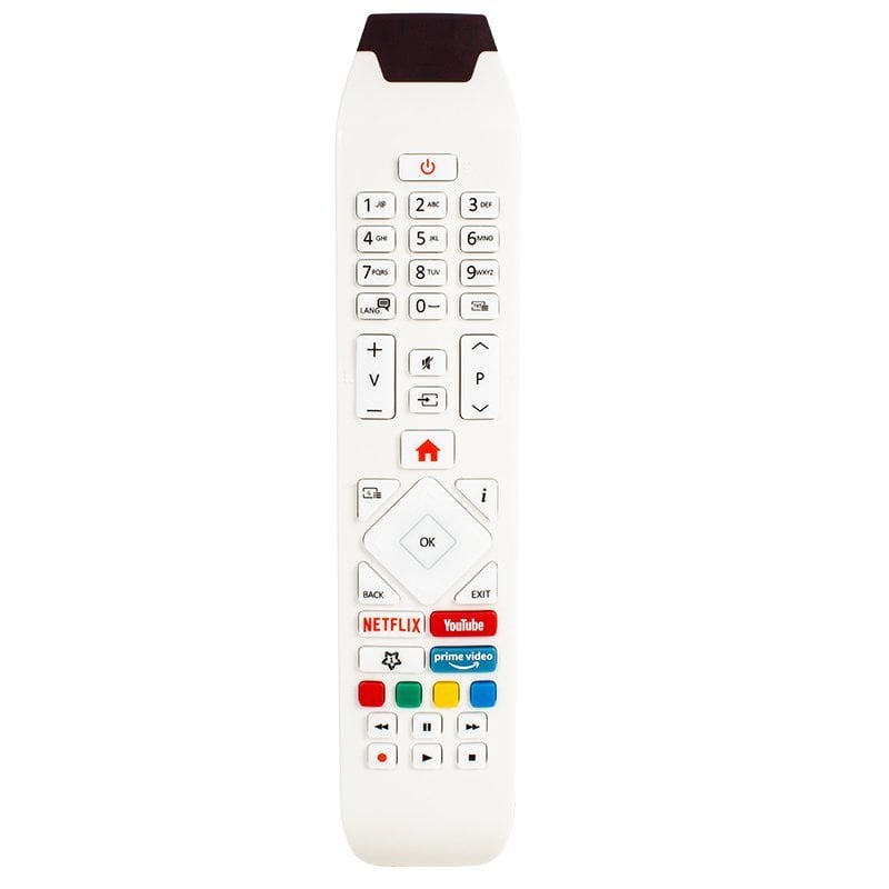 Vestel RCA343140P Youtube-Netflix-Prime Video Tuşlu Led Tv Kumanda Beyaz