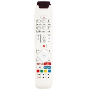 Vestel RCA343140P Youtube-Netflix-Prime Video Tuşlu Led Tv Kumanda Beyaz