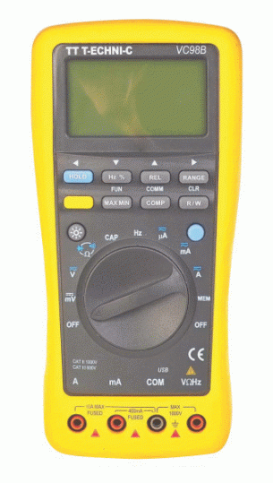 TT TECHNIC VC-98B Dijital Multimetre