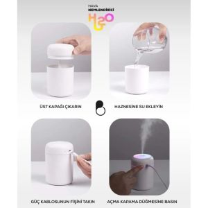 Powermaster H2o Ultrasonik Hava Nemlendirici Buhar Makinesi Ve Aroma Difüzörü