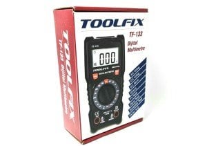 TOOLFIX TF-133 Dijital Multimetre 600V