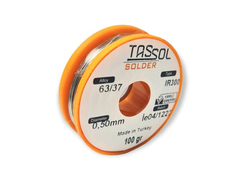 Tassol Solder 0.50mm 100gr 63/37 Lehim Teli