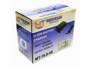 Mervesan 16.8Volt 4S 1Amper Li-ion Batarya Şarj Cihazı