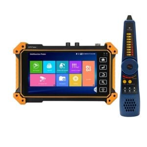 Nova NVC-IPCV58C IP-HDTVI-CVI-AHD-OPM-VFL Fiber CCTV Kamera Test Cihazı + WB