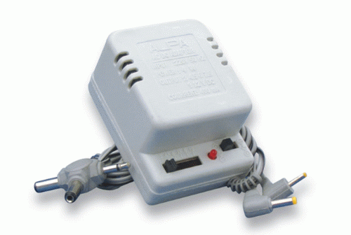 ALPA 4Watt 3-12Volt DC Kademeli 500mA Adaptör