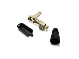 Roxtone RX-J442 6.3mm Mono Metal L Tip Gitar Jak