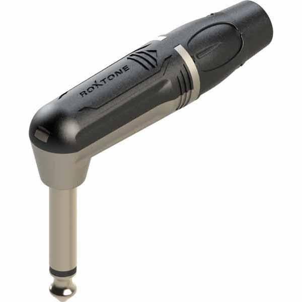 Roxtone RX-J442 6.3mm Mono Metal L Tip Gitar Jak