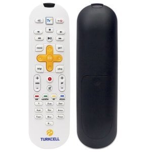 Turkcell TV+ Plus Klavyesiz Orjinal Kumanda