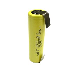 SERTEC Puntolu 18650 3.7V 2600mAh 5C Li-ion Şarjlı Pil - 1Adet