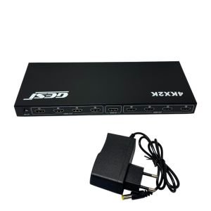 GESİ 4K2K 1x8 HDMI Splitter Full HD 1080P 3D Uyumlu