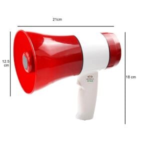 MagicVoice 619U SD/USB/Ses Kayıtlı 50Watt Şarjlı El Tipi Megafon