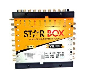 STARBOX 10-16 Sonlu Plus Multiswitch Santral (Adaptör Dahil)