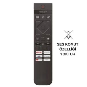 PHILIPS 43PUS8510/12 Uyumlu Ses Komutsuz Android Led Tv Kumanda