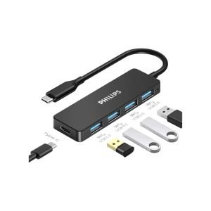 PHILIPS SWR1603G/93 Type-C to USB 3.0 4Port Hub Çoklayıcı