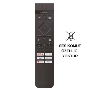 PHILIPS 55PUS8510/12 Uyumlu Ses Komutsuz Android Led Tv Kumanda