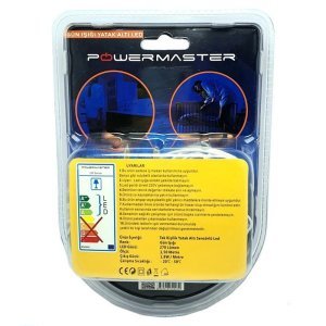 Powermaster Sensörlü Tek Kişilik Yatak Altı Led Aydınlatma