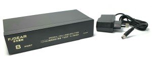 CLASS 8port 1x8 VGA Splitter VGA Dağıtıcı