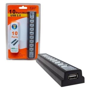 Powermaster 10 Port Usb 2.0 Adaptörlü Usb Hub Çoklayıcı