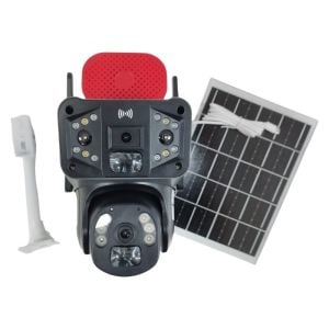 Avenir AV-S427 360° Güneş Panelli 4G Sim Kartlı Solar PTZ 6MP Çift Kamera