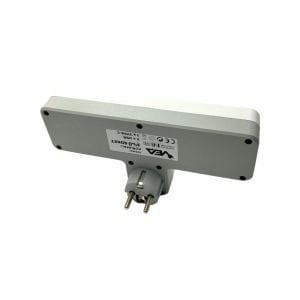 VEA VE-23088 3 Soketli 3xUsb+Type-C Çocuk ve Termal Akım Korumalı Anahtarlı Priz