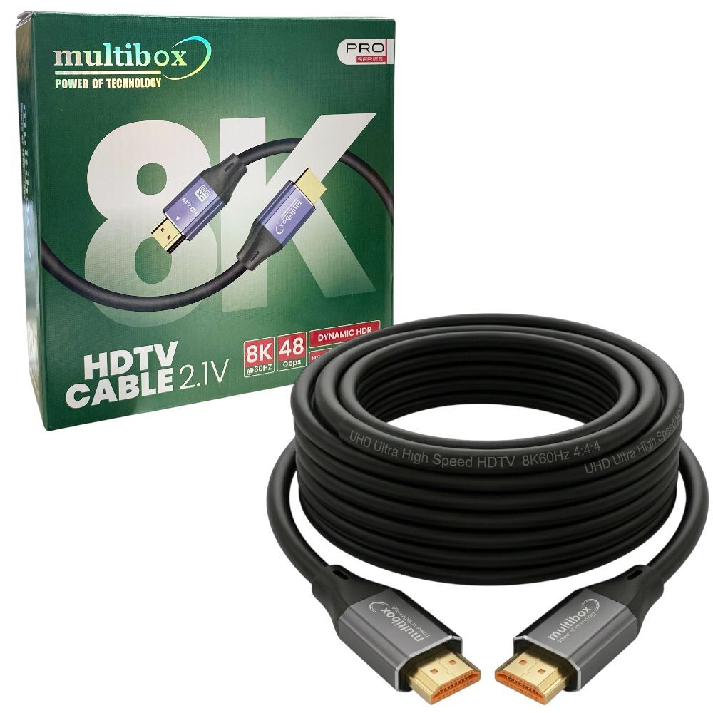 Multibox 8K v2.1 HDMI Kablo 60Hz - 15Metre
