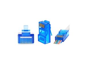 TRKLink EZ RJ45 Konnektör Mavi 100Adet