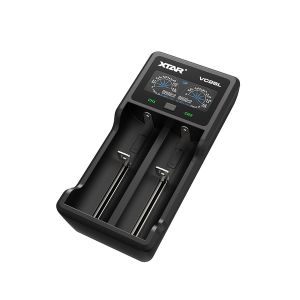 XTAR VC2SL Ni-MH / Ni-CD / Li-ion 1.2V/3.6V/3.7V Pil Şarj Cihazı 2Li