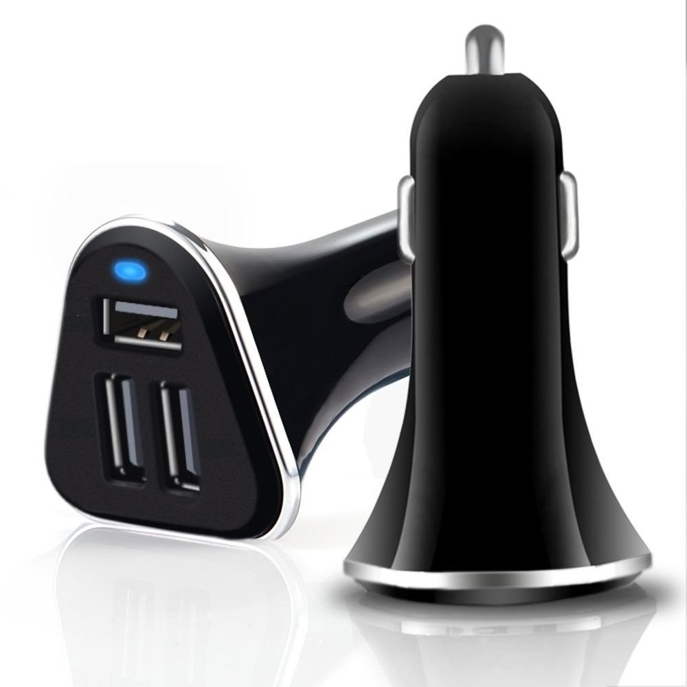SWAT USB Araç Çakmak Şarj 3 USB Çıkışlı 6,8A