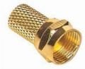 F Konnektör RG6 Gold