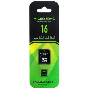 Powerway PWR-16 16GB Micro SD (Class 10) Hafıza Kartı