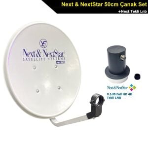 Next&NextStar 50cm Ofset Çanak Anten + Next Tekli LNB