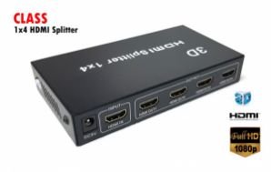 CLASS 1x4 HDMI Splitter Full HD 3D Uyumlu