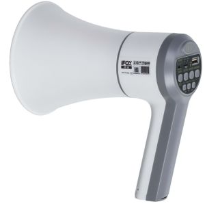 IFOX XF-30 Bluetooth USB-SD Kart Girişli Ses Kayıtlı Sirenli Şarjlı Mini El Megafonu