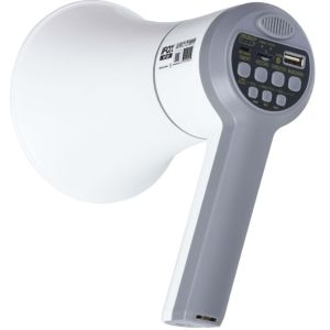 IFOX XF-30 Bluetooth USB-SD Kart Girişli Ses Kayıtlı Sirenli Şarjlı Mini El Megafonu