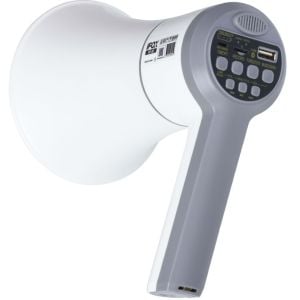 IFOX XF-30 Bluetooth USB-SD Kart Girişli Ses Kayıtlı Sirenli Şarjlı Mini El Megafonu