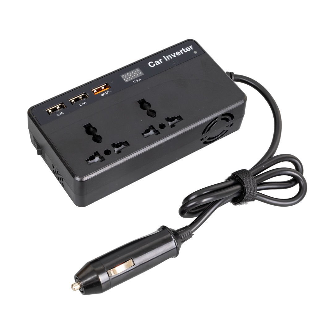 Powermaster CZ01 200Watt 12-24V 220Volt 3xUsb Girişli İnverter