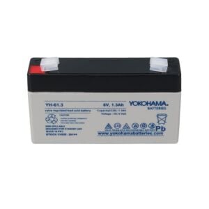 Yokohama YH-61.3 6 Volt - 1.3 Amper Akü (98x25x52 mm)