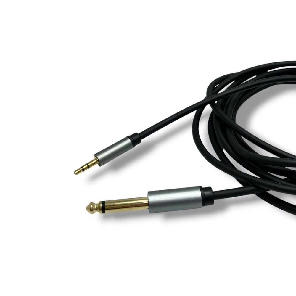 PAWER 3Metre 6.3mm Mono - 3.5mm Stereo Kablo