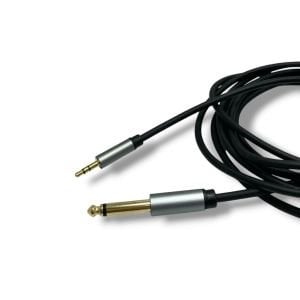 PAWER 5Metre 6.3mm Mono - 3.5mm Stereo Kablo