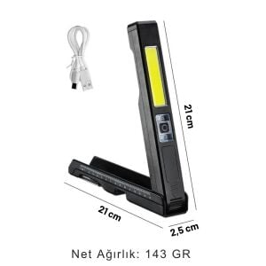 Powerdex PD-9999 Mıknatıslı Tamirci El Feneri